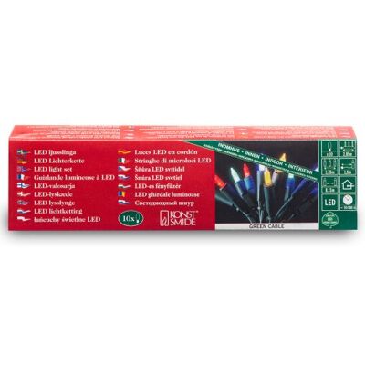 Konstsmide Christmas LED Apto para uso en interior LED Multicolor Iluminación decorativa (LED, Multicolor, 4,35 m, 233 g) Konstsmide Christmas LED Apto para uso en interior LED Multicolor Iluminación decorativa (LED, Multicolor, 4,35 m, 233 g)
