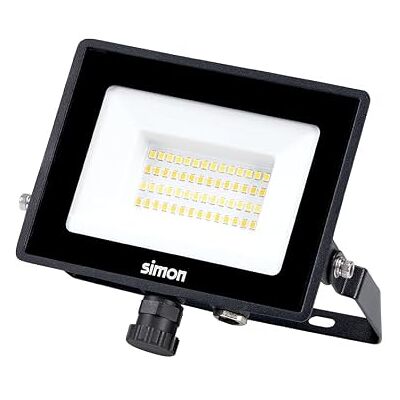 Simon PROYECTOR LED EXTERIOR CCT 30W 3000 LM IP65, FOCO EXTERIOR CON TEMPERATURA DE COLOR AJUSTABLE, 120° APERTURA, CRI 80, PARA JARDINES, FACHADAS, PATIOS Y ZONAS EXTERIORES Simon PROYECTOR LED EXTERIOR CCT 30W 3000 LM IP65, FOCO EXTERIOR CON TEMPERATURA DE COLOR AJUSTABLE, 120° APERTURA, CRI 80, PARA JARDINES, FACHADAS, PATIOS Y ZONAS EXTERIORES
