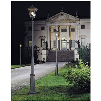 CRISTHER LIGHTING Cristher Columna 1cab ip44 e27 antracita CRISTHER LIGHTING Cristher Columna 1cab ip44 e27 antracita