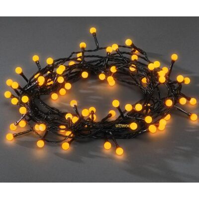 Konstsmide Cadena de Luces LED Globo Exterior, plástico, Amarillo, Talla única, LED Konstsmide Cadena de Luces LED Globo Exterior, plástico, Amarillo, Talla única, LED