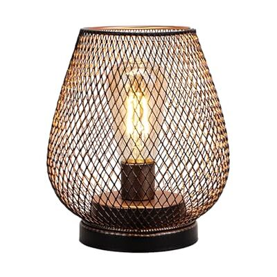 JHY DESIGN Lámpara LED en forma de jaula de metal alimentada por pilas, ideal para bodas, fiestas, eventos en la terraza, para interior y exterior JHY DESIGN Lámpara LED en forma de jaula de metal alimentada por pilas, ideal para bodas, fiestas, eventos en la terraza, para interior y exterior