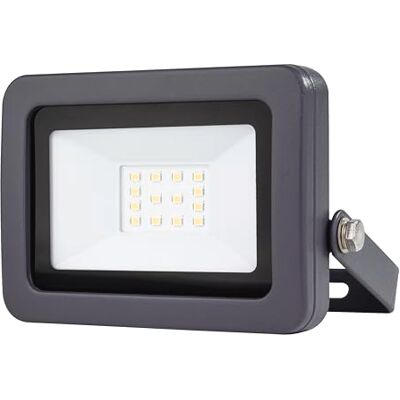 REV Foco LED para exteriores FLARE IP65, bombilla LED 10W, 900lm, 6500K, aplique de pared, ideal para entradas de patio, garajes y entradas de casa, antracita REV Foco LED para exteriores FLARE IP65, bombilla LED 10W, 900lm, 6500K, aplique de pared, ideal para entradas de patio, garajes y entradas de casa, antracita