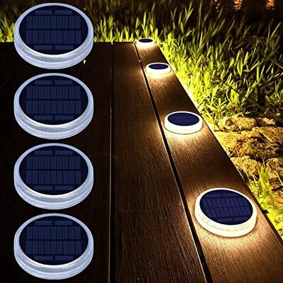 Lacasa Luces Solares Jardin, 6 Pack LED Lámpara Solar Exterior de Caminos Lacasa Luces Solares Jardin, 6 Pack LED Lámpara Solar Exterior de Caminos