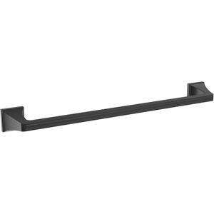 Amerock Toallero 18 Pulgadas (457 mm) Negro Mate Mulholland Toallero Accesorios de baño Amerock Toallero 18 Pulgadas (457 mm) Negro Mate Mulholland Toallero Accesorios de baño