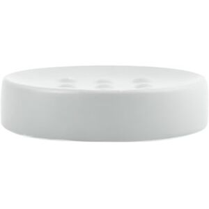 Spirella Jabonera con Aspecto de Piedra, decoración de baño, 11 x 11 x 3 cm, Color Blanco Mate Spirella Jabonera con Aspecto de Piedra, decoración de baño, 11 x 11 x 3 cm, Color Blanco Mate