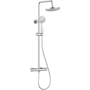 Bristan Zing2 Barra desviadora rígida termostática ajustable, cromada Bristan Zing2 Barra desviadora rígida termostática ajustable, cromada