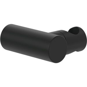 Villeroy & Boch Soporte de ducha Universal Showers de , soporte para el cabezal de la ducha, montaje en pared, hecho de latón macizo, compatible con numerosos cabezales, redondo, negro mate Villeroy & Boch Soporte de ducha Universal Showers de , soporte para el cabezal de la ducha, montaje en pared, hecho de latón macizo, compatible con numerosos cabezales, redondo, negro mate