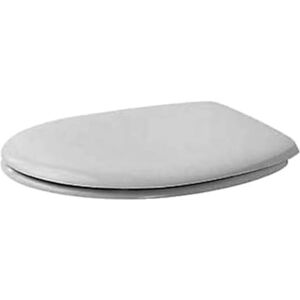 Duravit Universal tapa WC, asiento de inodoro de urea duroplast, tapadera wc con bisagras de acero inoxidable, tapa de wc en forma de D, tapa de inodoro blanco Duravit Universal tapa WC, asiento de inodoro de urea duroplast, tapadera wc con bisagras de acero inoxidable, tapa de wc en forma de D, tapa de inodoro blanco
