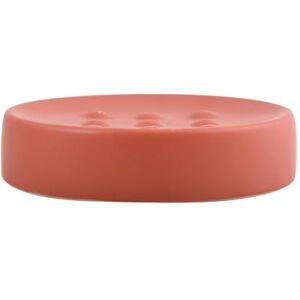 Spirella Jabonera con Aspecto de Piedra, decoración de baño, Pastillero, Medidas: 11 x 11 x 3 cm, Color Rojo Mate Spirella Jabonera con Aspecto de Piedra, decoración de baño, Pastillero, Medidas: 11 x 11 x 3 cm, Color Rojo Mate