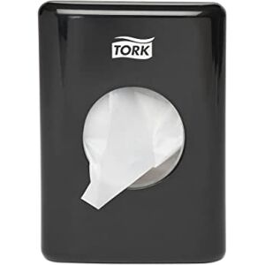 Tork 566008 Dispensador de bolsas higiénicas para el aseo / Elevation Design / Compatible con el sistema B5 / Negro Tork 566008 Dispensador de bolsas higiénicas para el aseo / Elevation Design / Compatible con el sistema B5 / Negro