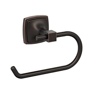 Amerock Soporte de Papel higiénico de Bronce aceitado con un Solo Poste Soporte de Papel higiénico de 179 mm de Longitud Estatura Soporte para pañuelos de baño Accesorios de baño Amerock Soporte de Papel higiénico de Bronce aceitado con un Solo Poste Soporte de Papel higiénico de 179 mm de Longitud Estatura Soporte para pañuelos de baño Accesorios de baño