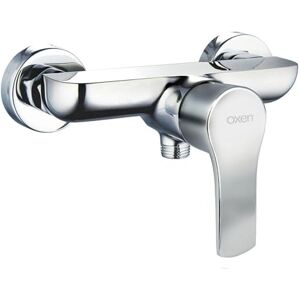 Kibath Grifo monomando de ducha NAD con equipo de ducha de mano, soporte y flexo. Fabricado en latón acabado en cromo brillo. Incluye cartucho cerámico, excéntricas y embellecedores. Repuestos garantizados Kibath Grifo monomando de ducha NAD con equipo de ducha de mano, soporte y flexo. Fabricado en latón acabado en cromo brillo. Incluye cartucho cerámico, excéntricas y embellecedores. Repuestos garantizados