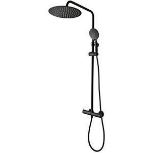 Tiger Set de Ducha de Lluvia, Negro Tiger Set de Ducha de Lluvia, Negro
