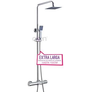 Kibath Columna de bañera extra larga Gasol con ducha cuadrada by Oxen Kibath Columna de bañera extra larga Gasol con ducha cuadrada by Oxen