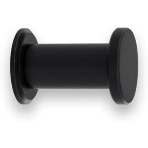 Gancho de Pared EVI - 44x30mm Acero Inoxidable Lacado Negro Gancho de Pared EVI - 44x30mm Acero Inoxidable Lacado Negro