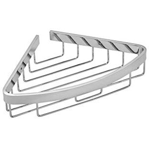 Croydex Cesta de Ducha de Aluminio Cromado Esquinero Almacenamiento Baño - Organizador de Almacenamiento de Baño Croydex Cesta de Ducha de Aluminio Cromado Esquinero Almacenamiento Baño - Organizador de Almacenamiento de Baño