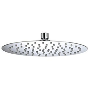 Bristan 250Mm Slimline Cromado Cabeza Redonda Fija Bristan 250Mm Slimline Cromado Cabeza Redonda Fija