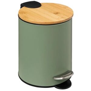 5 five simply smart 5five Papelera con Cierre Suave 3l Trio Verde Caqui 5 five simply smart 5five Papelera con Cierre Suave 3l Trio Verde Caqui