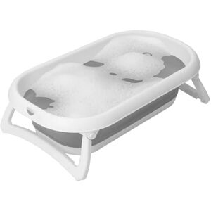 Rotho Babydesign Bañera Plegable Baby Bath 2 Go, Para Bebés A Partir De 0 Meses, 82 X 48,5 X 22 Cm, 0293 01, Gris/Blanco Rotho Babydesign Bañera Plegable Baby Bath 2 Go, Para Bebés A Partir De 0 Meses, 82 X 48,5 X 22 Cm, 0293 01, Gris/Blanco