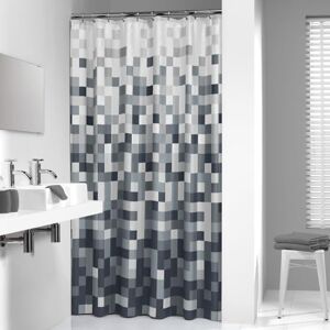 sealskin Pixel Cortina de ducha 180x200 cm Poliéster Negro sealskin Pixel Cortina de ducha 180x200 cm Poliéster Negro