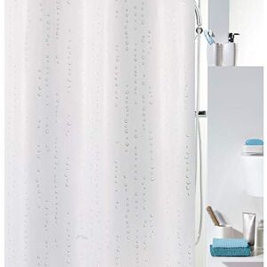 Spirella Cortina de Ducha Textil Wet White 180 x 180 cm Spirella Cortina de Ducha Textil Wet White 180 x 180 cm