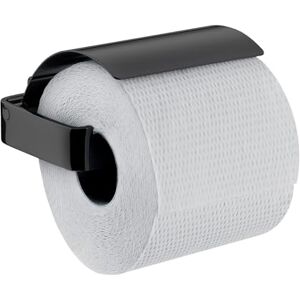 Emco Soporte de Papel Higiénico Loft con Tapa Negra Portarrollos Emco Soporte de Papel Higiénico Loft con Tapa Negra Portarrollos