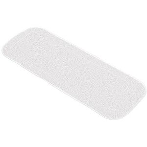 Alfombrilla de baño Kleine Wolke Foot - 36 x 92 cm, blanca, sin PVC Alfombrilla de baño Kleine Wolke Foot - 36 x 92 cm, blanca, sin PVC