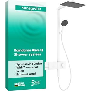 Sistema de Ducha Hansgrohe Raindance Alive Q - 2 Modos de Chorro Sistema de Ducha Hansgrohe Raindance Alive Q - 2 Modos de Chorro
