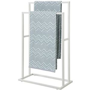 sealskin Carré Toallero, Metal, Blanco, 24x48x12 cm sealskin Carré Toallero, Metal, Blanco, 24x48x12 cm