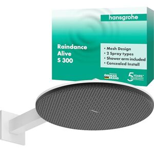 Cabezal de ducha Hansgrohe Raindance Alive S - 2 modos de chorro - 300mm Cabezal de ducha Hansgrohe Raindance Alive S - 2 modos de chorro - 300mm