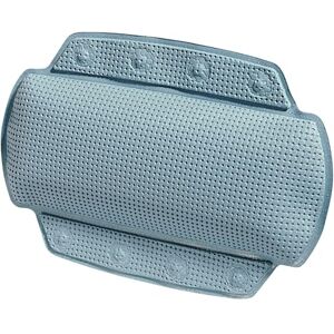 Spirella Cojín de baño Alaska de PVC Reposacabezas ergonómico con ventosas para un Soporte óptimo Cojín de baño cómodo e Impermeable Gris 32 x 23 cm Spirella Cojín de baño Alaska de PVC Reposacabezas ergonómico con ventosas para un Soporte óptimo Cojín de baño cómodo e Impermeable Gris 32 x 23 cm