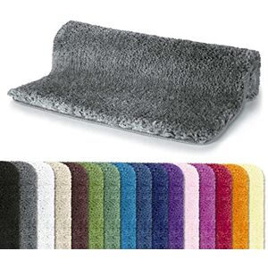 Spirella Alfombra de baño de Microfibra Highland Antideslizante, de Secado rápido y Lavable 100% poliéster Suave y Duradero Gris Granito 70 x 120 cm Spirella Alfombra de baño de Microfibra Highland Antideslizante, de Secado rápido y Lavable 100% poliéster Suave y Duradero Gris Granito 70 x 120 cm