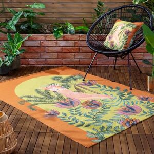 furn. Wylder Tropics Cockatoo Outdoor/Indoor Tropical Rug furn. Wylder Tropics Cockatoo Outdoor/Indoor Tropical Rug