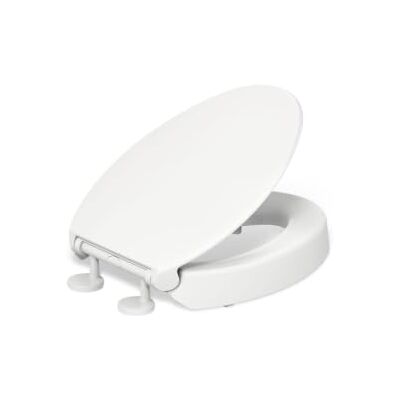 Kohler Hyten Asiento de inodoro alargado de cierre silencioso, color blanco Kohler Hyten Asiento de inodoro alargado de cierre silencioso, color blanco