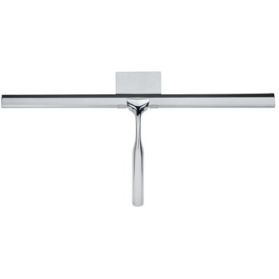 Wenko Escobilla de goma para baño Terni Jumbo escobilla de ducha con fijación a pared para pegar, metal, 40 x 17 x 3,5 cm, cromo Wenko Escobilla de goma para baño Terni Jumbo escobilla de ducha con fijación a pared para pegar, metal, 40 x 17 x 3,5 cm, cromo