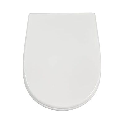 Asiento de inodoro Jacob Delafon E6376-00 - Blanco - Duradero y fácil de instalar Asiento de inodoro Jacob Delafon E6376-00 - Blanco - Duradero y fácil de instalar