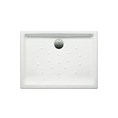 Roca ,Malta,Plato de ducha de porcelana con fondo antideslizante,Blanco,1000mm x 800mm x 65mm, Roca ,Malta,Plato de ducha de porcelana con fondo antideslizante,Blanco,1000mm x 800mm x 65mm,