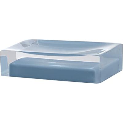 Gedy Auckland Soporte de Jabón Sólido - Hecho a Mano, Resina de Alta Calidad, Diseño R&S Gedy Auckland Soporte de Jabón Sólido - Hecho a Mano, Resina de Alta Calidad, Diseño R&S