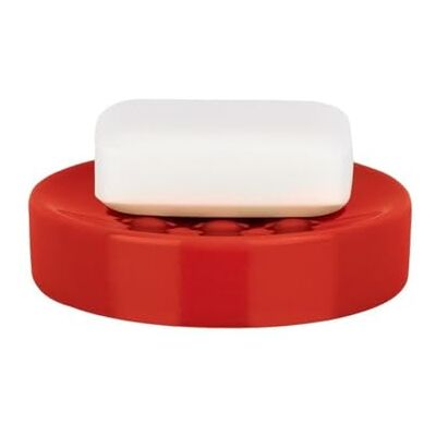 Spirella Jabonera De Cerámica Tubo Rojo Spirella Jabonera De Cerámica Tubo Rojo
