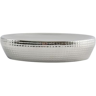 MSV Jabonera Cerámica Dallas Plata MSV Jabonera Cerámica Dallas Plata
