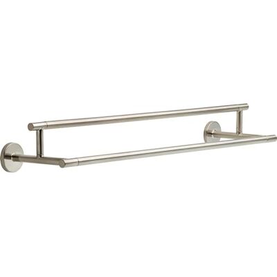 DELTA Grifo 75930 Trinsic 30 cm toallero de barra, cromo pulido, Brilliance Stainless Steel, 24 Inch Double Towel Bar DELTA Grifo 75930 Trinsic 30 cm toallero de barra, cromo pulido, Brilliance Stainless Steel, 24 Inch Double Towel Bar