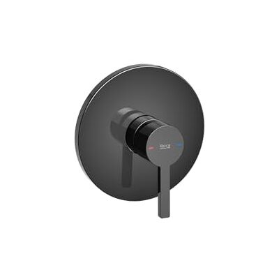 Roca Mezclador grifo monomando empotrable para baño o ducha, serie Naia, 21,5 x 6,5 x 14 centímetros, color negro titanio (Referencia: ) Roca Mezclador grifo monomando empotrable para baño o ducha, serie Naia, 21,5 x 6,5 x 14 centímetros, color negro titanio (Referencia: )