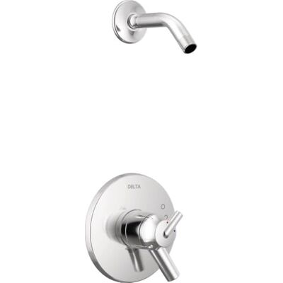 DELTA grifo Trinsic 17 Serie MultiChoice ducha recortar menos ducha ducha en forma de (se vende por separado), cromado DELTA grifo Trinsic 17 Serie MultiChoice ducha recortar menos ducha ducha en forma de (se vende por separado), cromado