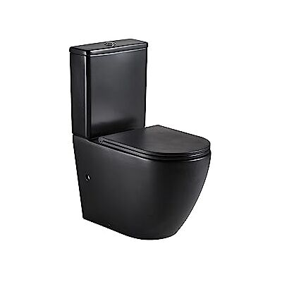 Aquore Pack Inodoro Génova Compacto Color Negro Mate Medidas 82,5 cm Alto x 62 cm Fondo x 39 cm Ancho Aquore Pack Inodoro Génova Compacto Color Negro Mate Medidas 82,5 cm Alto x 62 cm Fondo x 39 cm Ancho