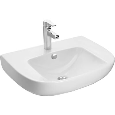 Jacob Delafon Lavabo Cerámico para Baño Medidas 56x45cm Fácil Limpieza Confort de Uso Color Blanco ODÉON UP E4737-00 Jacob Delafon Lavabo Cerámico para Baño Medidas 56x45cm Fácil Limpieza Confort de Uso Color Blanco ODÉON UP E4737-00