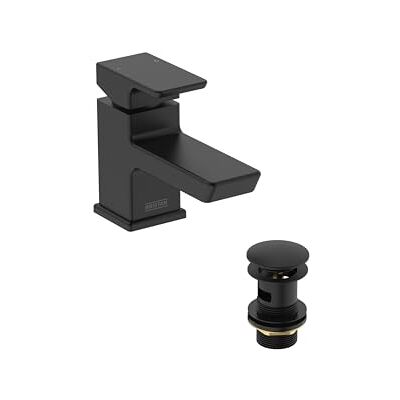 Grifo de lavabo Cobalt de Bristan - Negro - Grifo de lavabo Grifo de lavabo Cobalt de Bristan - Negro - Grifo de lavabo