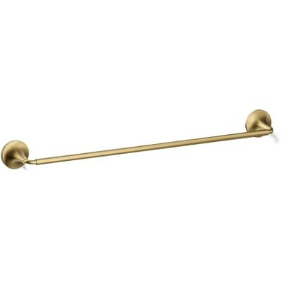 Kohler Tone Toallero de 24 Pulgadas, latón Cepillado Vibrante Kohler Tone Toallero de 24 Pulgadas, latón Cepillado Vibrante