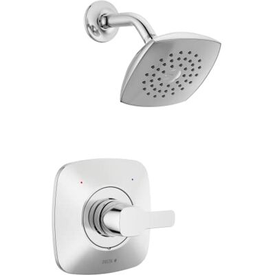DELTA Faucet Solo ducha moderna, cromada DELTA Faucet Solo ducha moderna, cromada