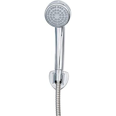 Ridder Ducha de mano con soporte de pared y manguera de ducha, juego de ducha Catania, cromado, ABS, granos antical, inoxidable, certificado KTW, todo en uno Ridder Ducha de mano con soporte de pared y manguera de ducha, juego de ducha Catania, cromado, ABS, granos antical, inoxidable, certificado KTW, todo en uno