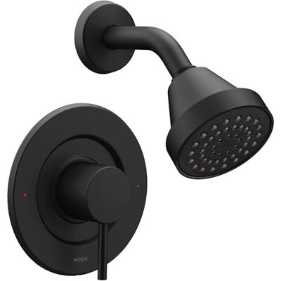 Moen Align Grifo de ducha, color negro mate Moen Align Grifo de ducha, color negro mate